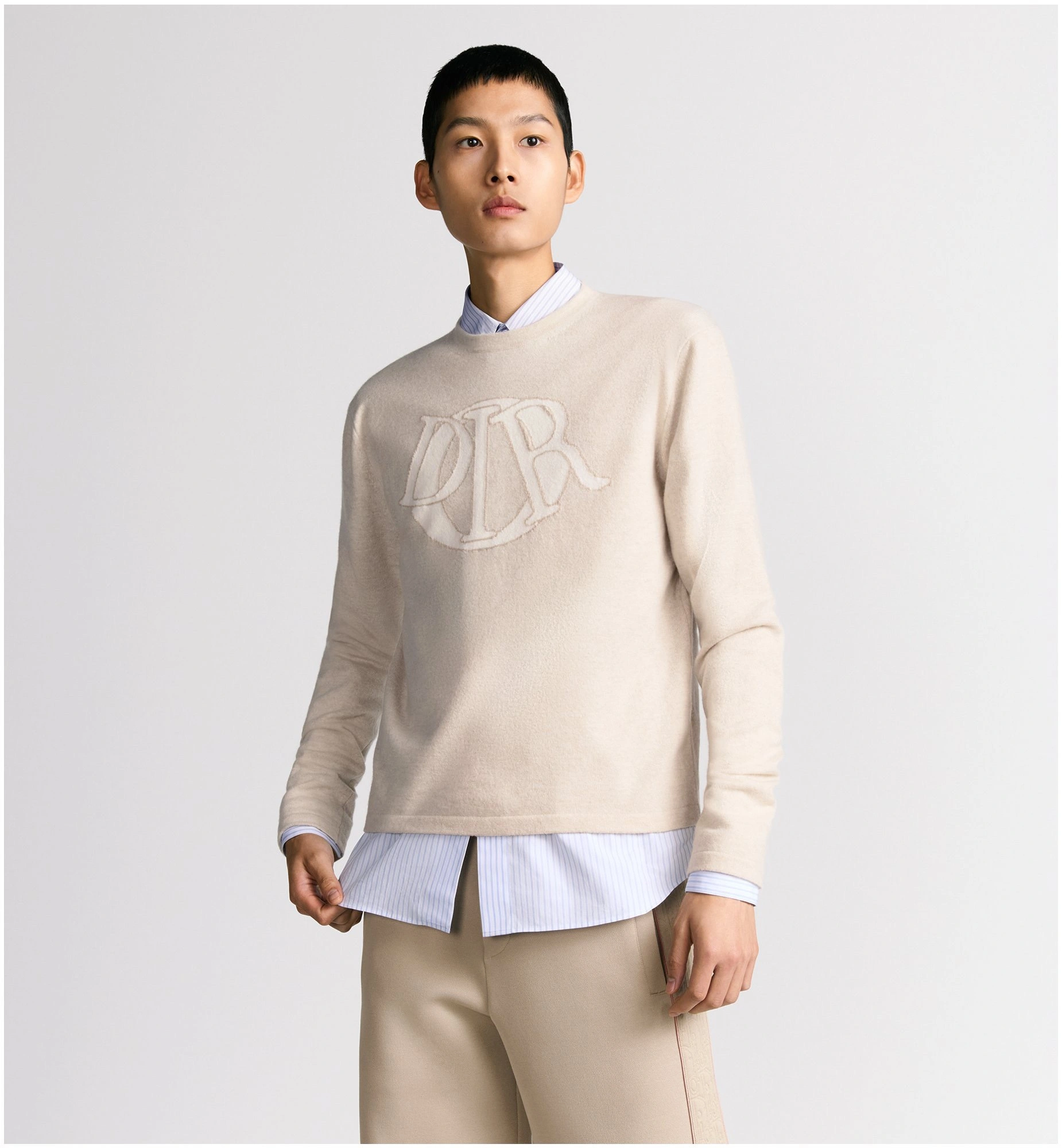 wg.luxury -- 4ior 2025FW Charm wool oversized 2colour item:E-F409L1956-2H
